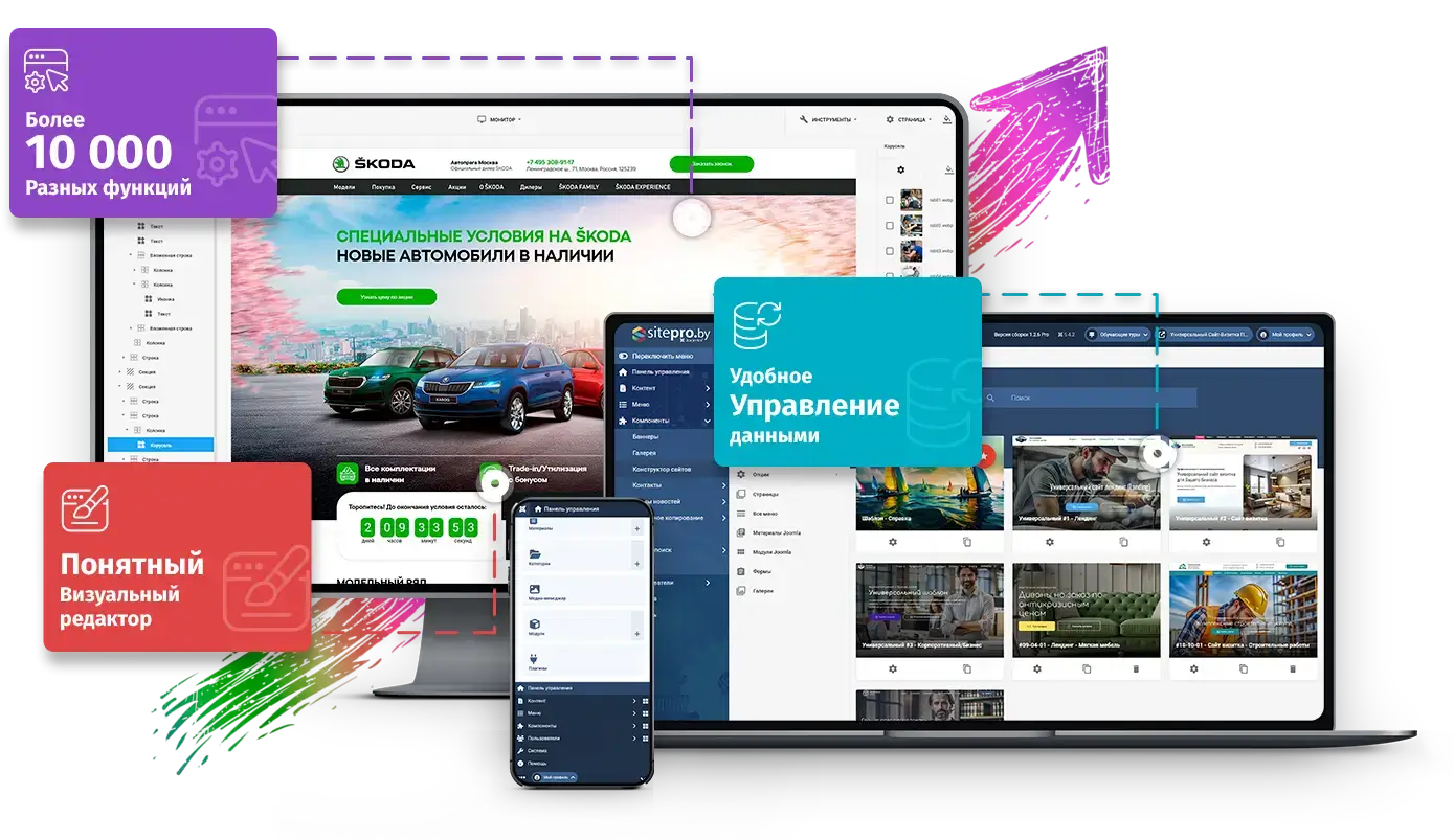 Разработка и создание сайтов в Беларуси